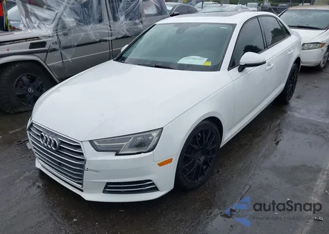 2017 Audi A4 2.0T Premium из США, поврежденный, VIN WAUANAF43HN064115